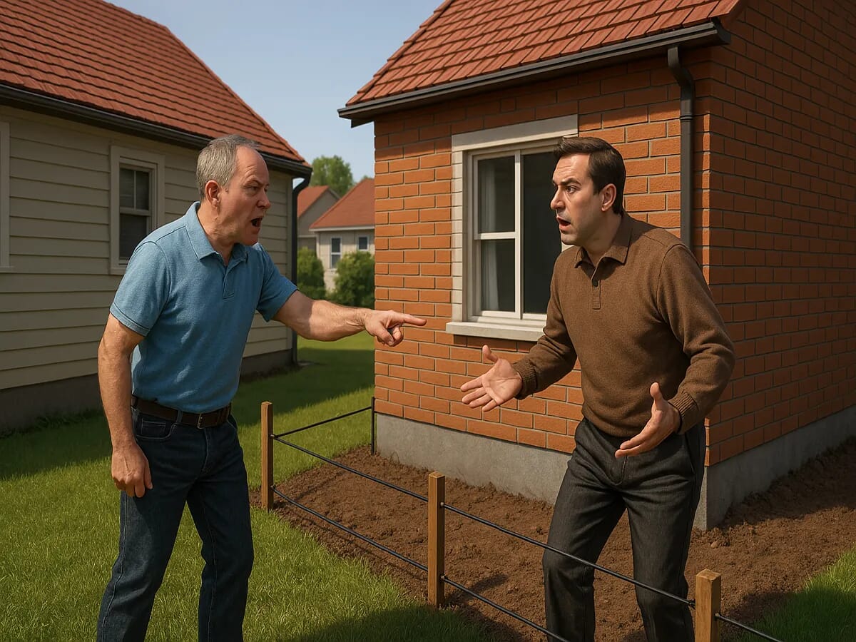 تعدى الجار على أرض جاره دون وجه حق – دعوى إزالة التعدي