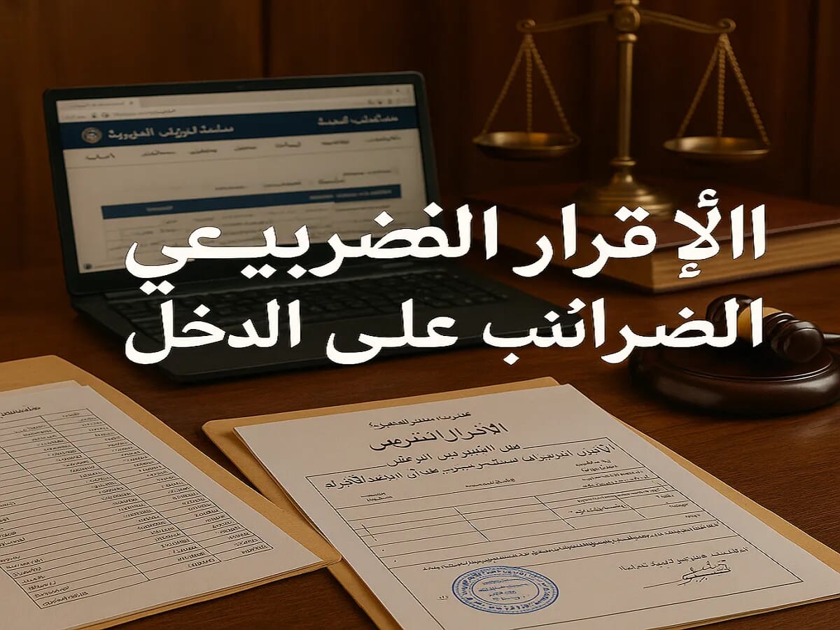 الاقرار الضريبي عن الضرائب على الدخل – دليل المحامي المصري الاقرار الضريبي عن الضرائب على الدخل – دليل المحامي المصري