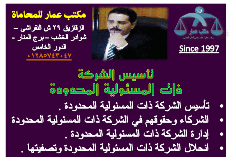 الشركات ذات المسئولية المحدودة الشركات ذات المسئولية المحدودة