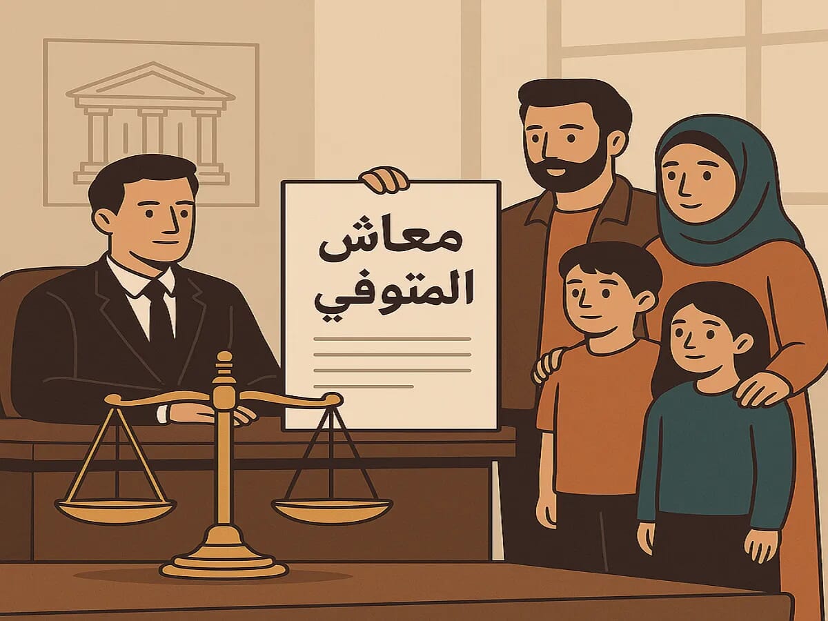 جدول توزيع المعاش في قانون التأمينات الاجتماعية جدول توزيع المعاش في قانون التأمينات الاجتماعية