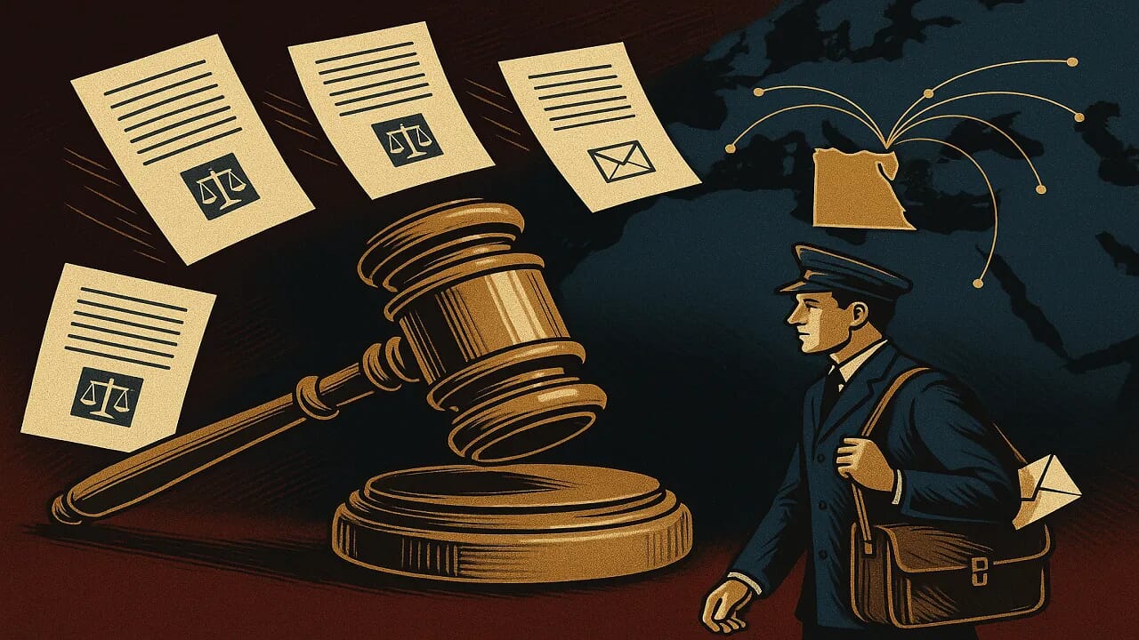 الغاية من الاعلان القضائي في مواجهة النيابة العامة والبطلان 1 الغاية من الاعلان القضائي في مواجهة النيابة العامة والبطلان