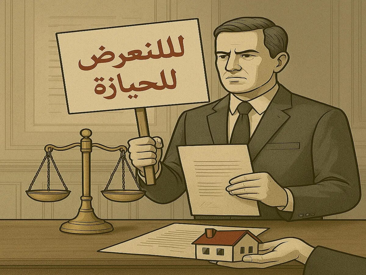 دعوى منع التعرض للحيازة في القانون المدني