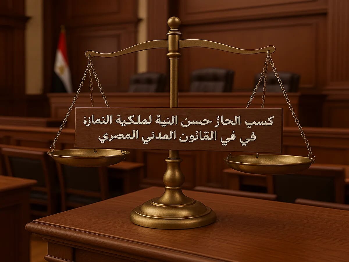 كسب الحائز حسن النية لملكية الثمار ورفض الريع