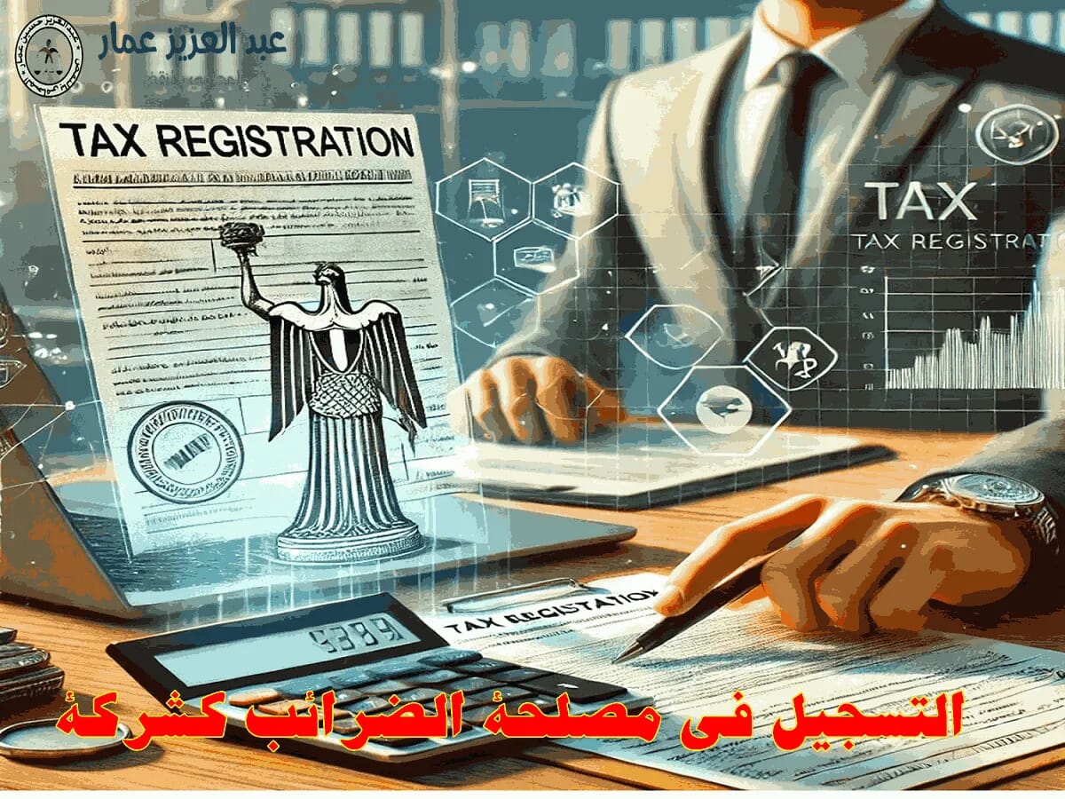 التسجيل في مصلحة الضرائب كشركة