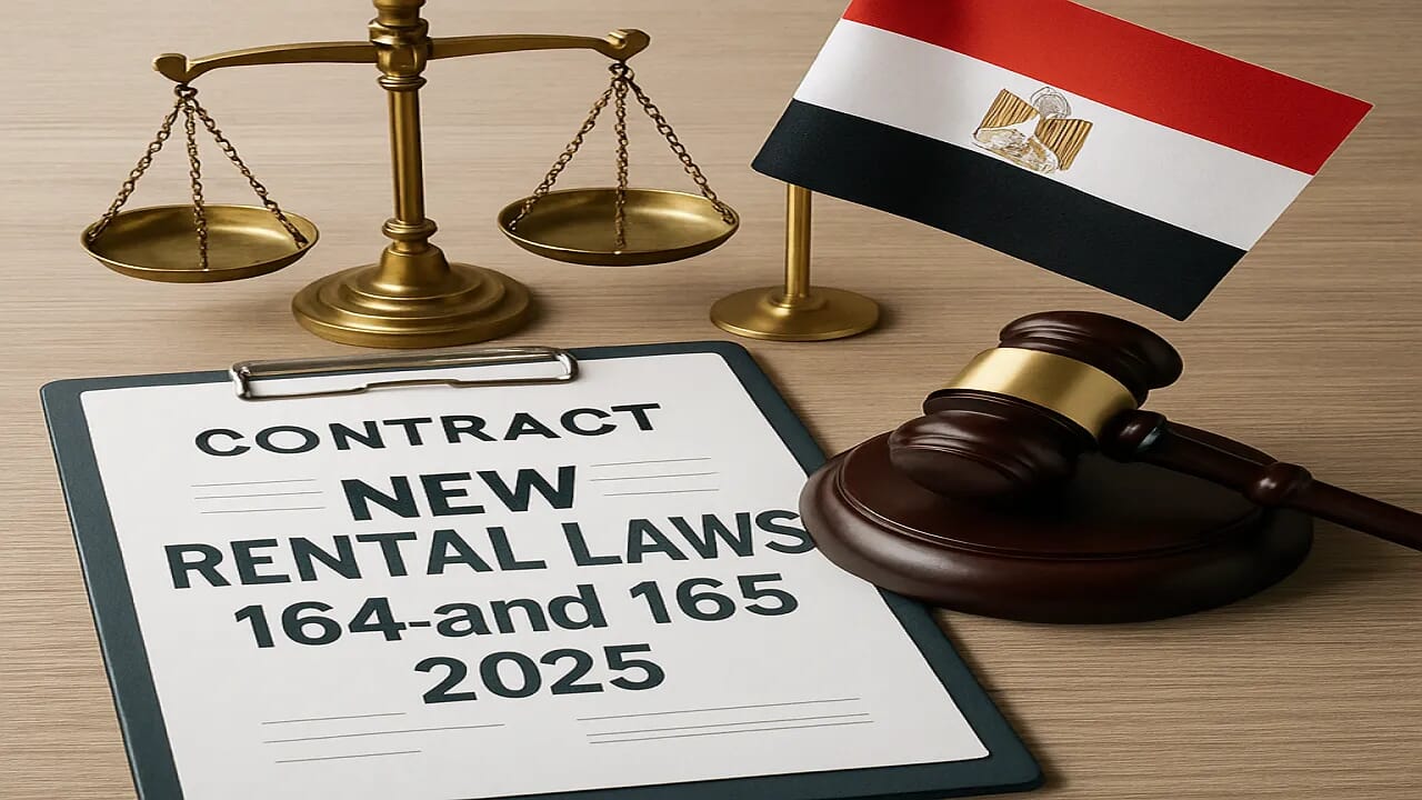 قانون الإيجارات رقم 164 و165 لسنة 2025 في مصر قانون الإيجارات رقم 164 و165 لسنة 2025 في مصر