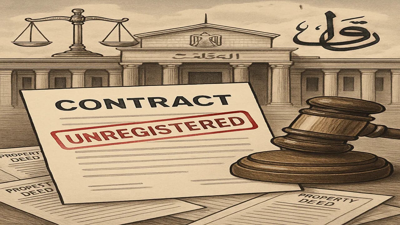 عدم نفاذ عقد البيع العرفي وعدم الاعتداد بالحكم – نقض 2025 1 الملكية العقارية والريع - التسجيل في الشهر العقاري - حكم محكمة النقض في دعوى الريع 2025