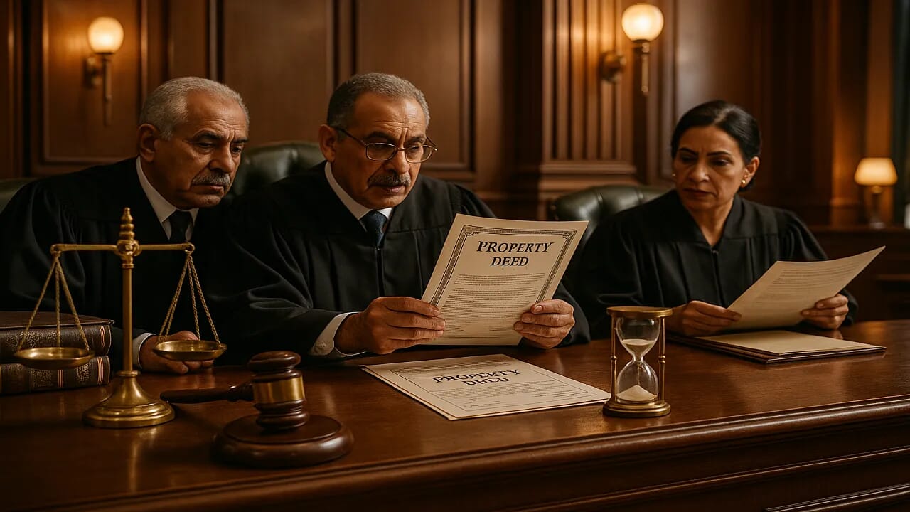 وجوب بحث المحكمة لشروط كسب الملكية بالتقادم: حكم نقض 2025 1 كسب الملكية بالتقادم - محكمة النقض المصرية - دعوى تثبيت ملكية بالتقادم