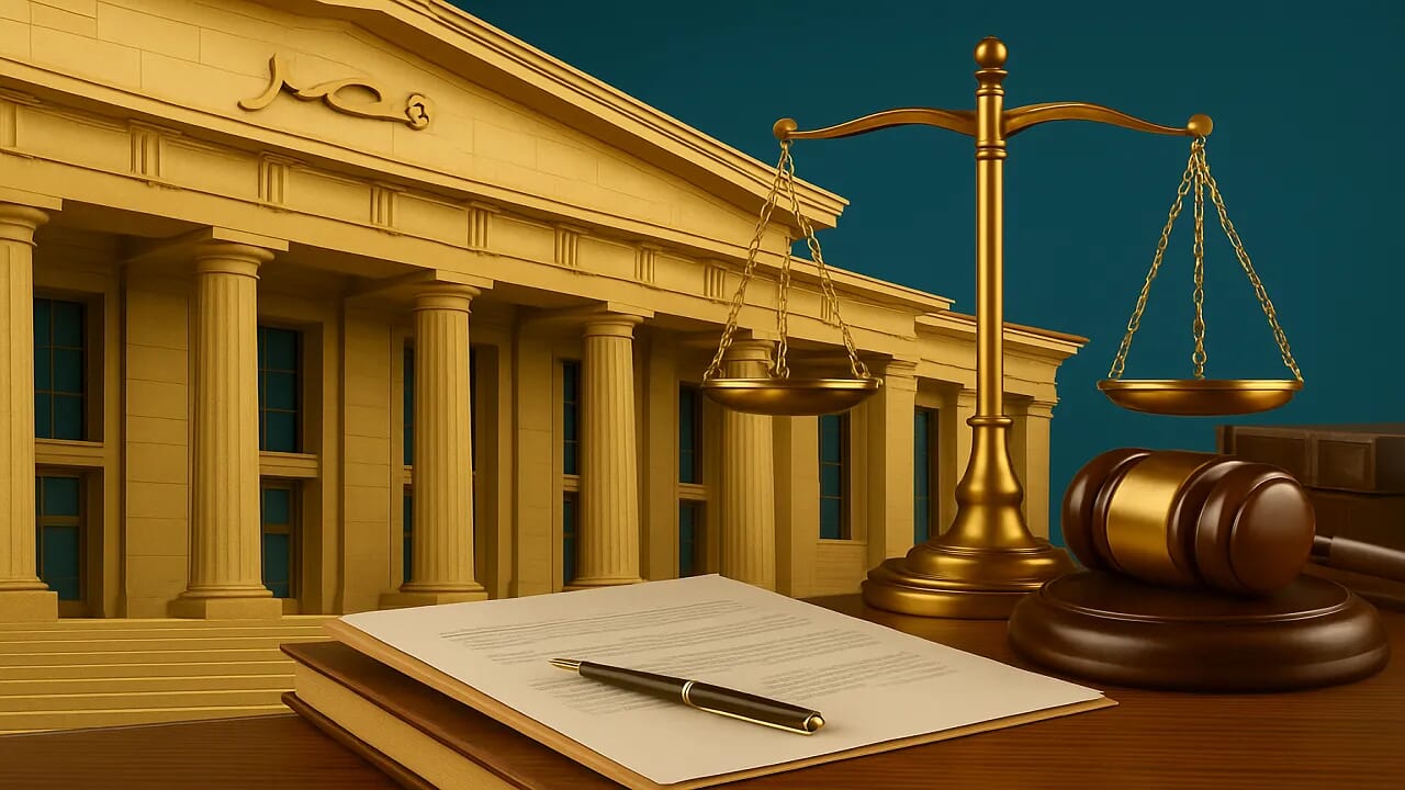 منع التعرض في الحيازة والملكية وضمان الاستحقاق وفق نقض 2025 28 منع التعرض في الحيازة والملكية - ميزان العدالة والمطرقة القانونية في محكمة مصرية - حكم النقض 2025