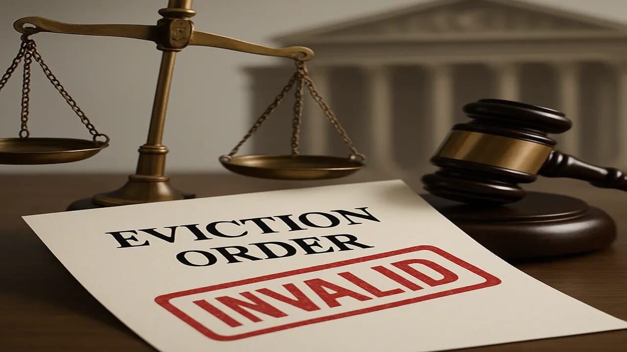 بطلان أمر الإخلاء لعدم تحقق الترك وفق المادة 7 من القانون 164 لسنة 2025